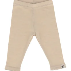 New Vakke Babybyxor Ull Beige Barn Underställ