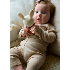 New Vakke Babybyxor Ull Beige Barn Underställ