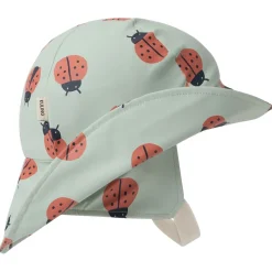 Sale Vasa Regnhatt Pale Green Ladybug Barn Accessoarer