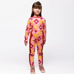 Sale Vilberie Leggings Med Kaniner Rosa Galah Barn Byxor & Shorts