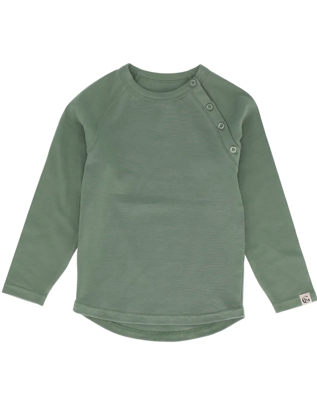 Clearance Villvette Långärmad Tröja Fog Green Barn Tröjor & Toppar