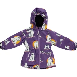 New Vinterjacka Polar Bears Purple Heart Jackor & Kappor