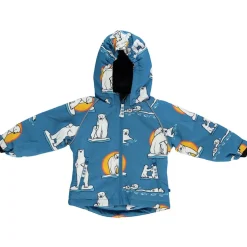 Online Vinterjacka Polar Bears Solid Blue Jackor & Kappor
