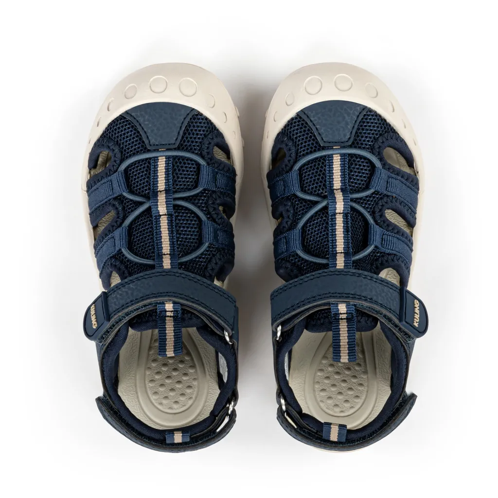 Outlet Visby Sandaler Navy Barn Sandaler