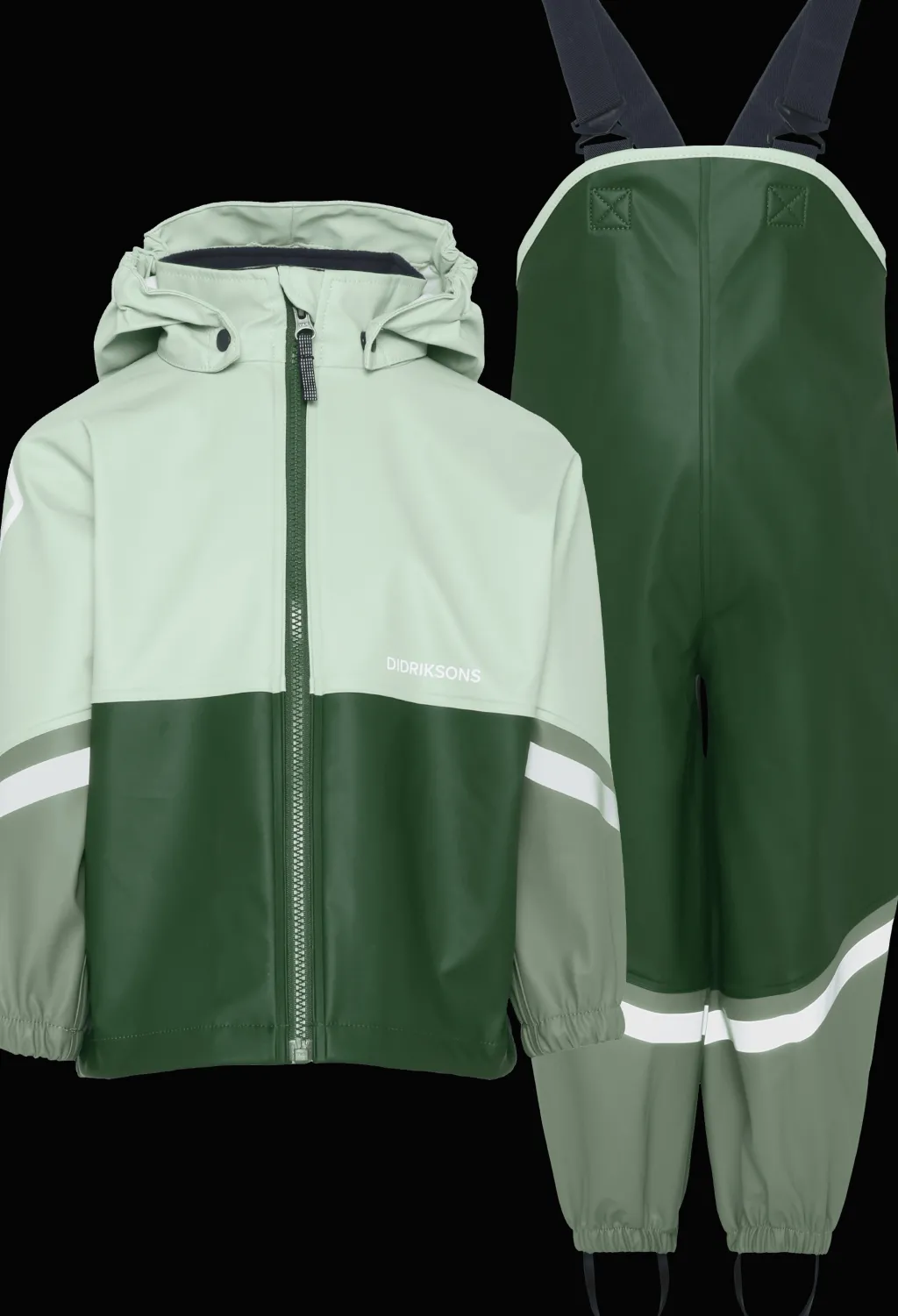 Hot Waterman Kids 12 Regnställ Pine Green Regnställ