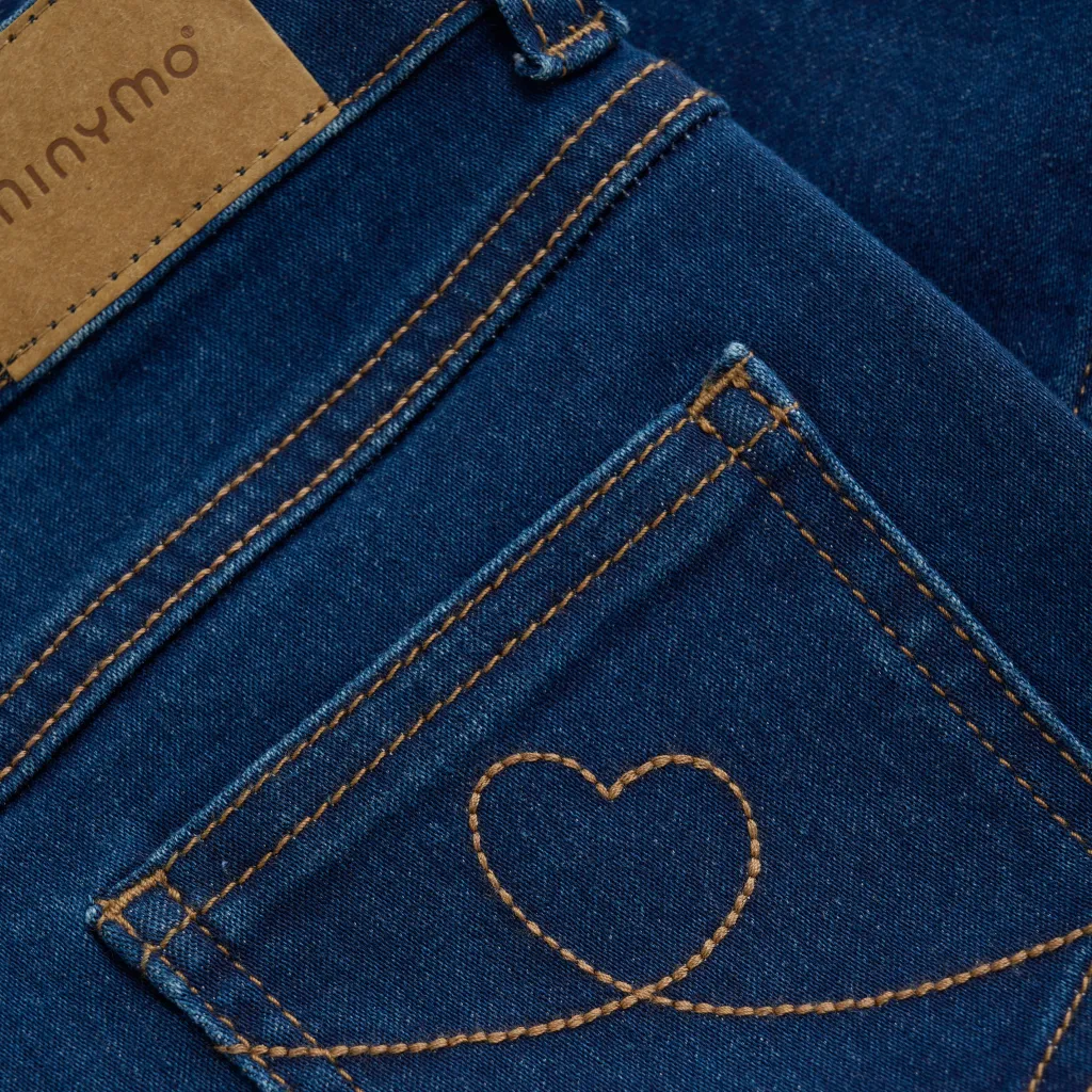 Outlet Wide Loost Fit Jeans Denim Barn Byxor & Shorts