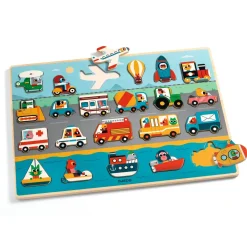 Clearance Wroom Pussel 22 Bitar - Transport Multi Spel & Pussel