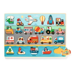 Clearance Wroom Pussel 22 Bitar - Transport Multi Spel & Pussel