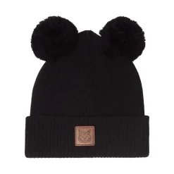Discount Zermatt Beanie I Ull Black Barn Accessoarer