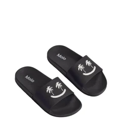 Zhappy Flip-Flops Black Barn Sandaler