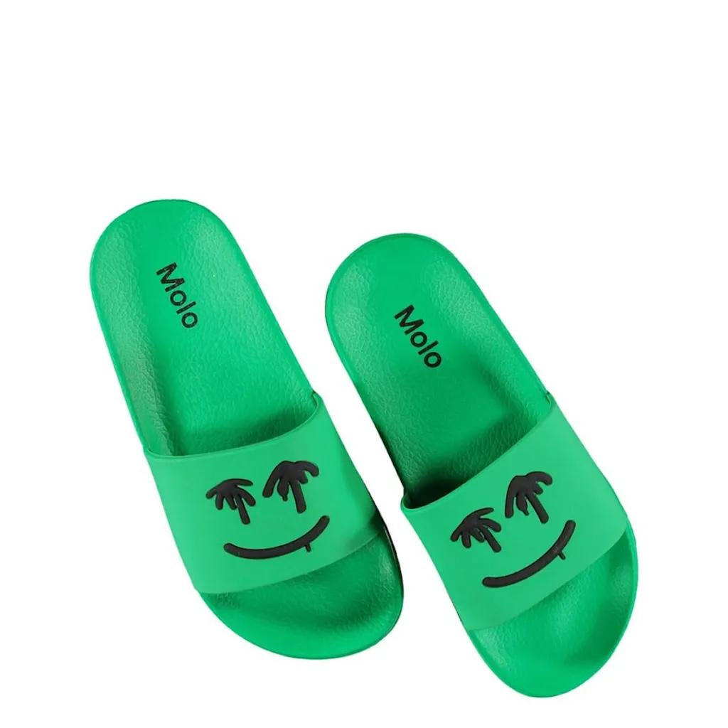 Best Zhappy Tofflor Gröna Barn Sandaler