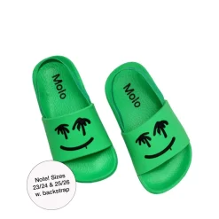 Best Zhappy Tofflor Gröna Barn Sandaler