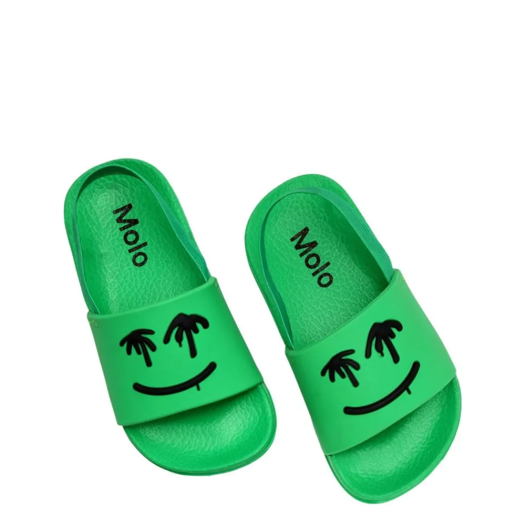 Best Zhappy Tofflor Gröna Barn Sandaler
