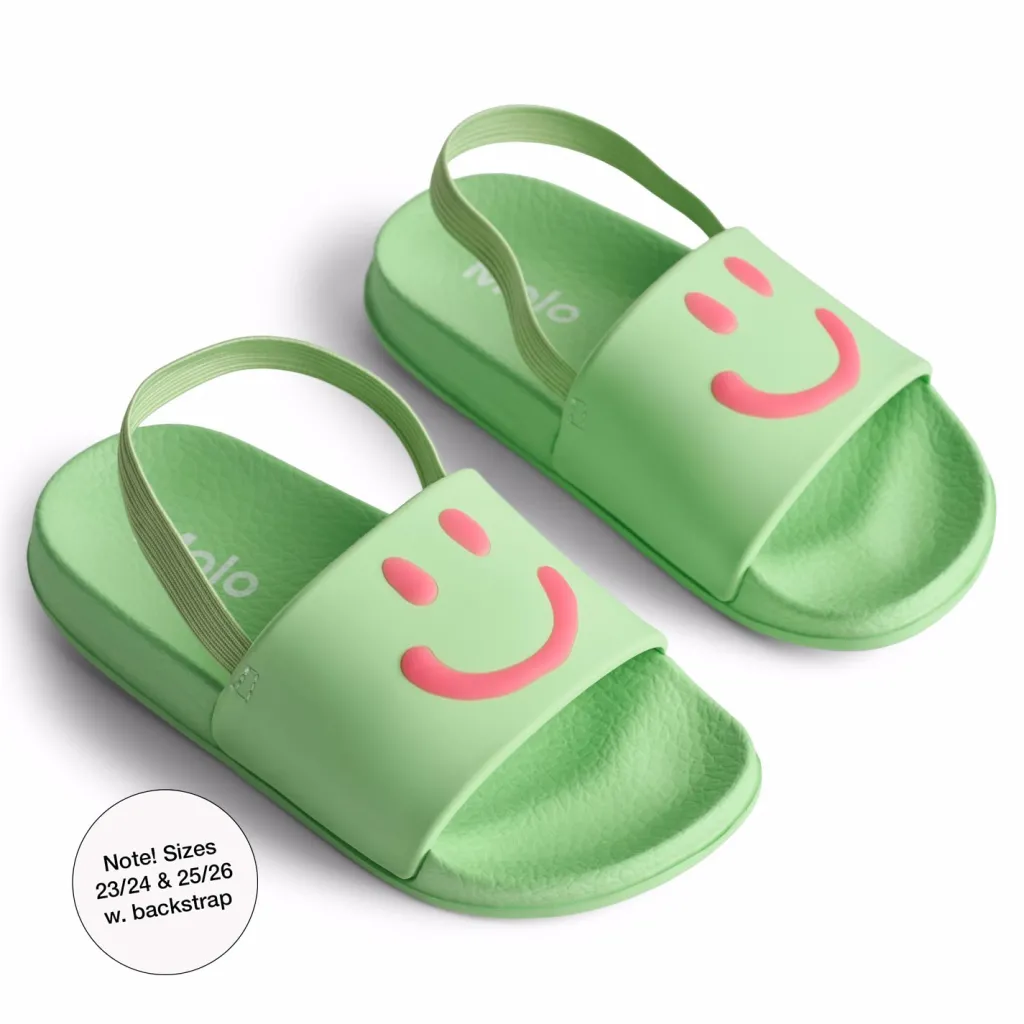 Online Zhappy Tofflor Pistachio Barn Sandaler