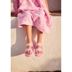 Best Zola Tofflor Pink Glace Barn Sandaler